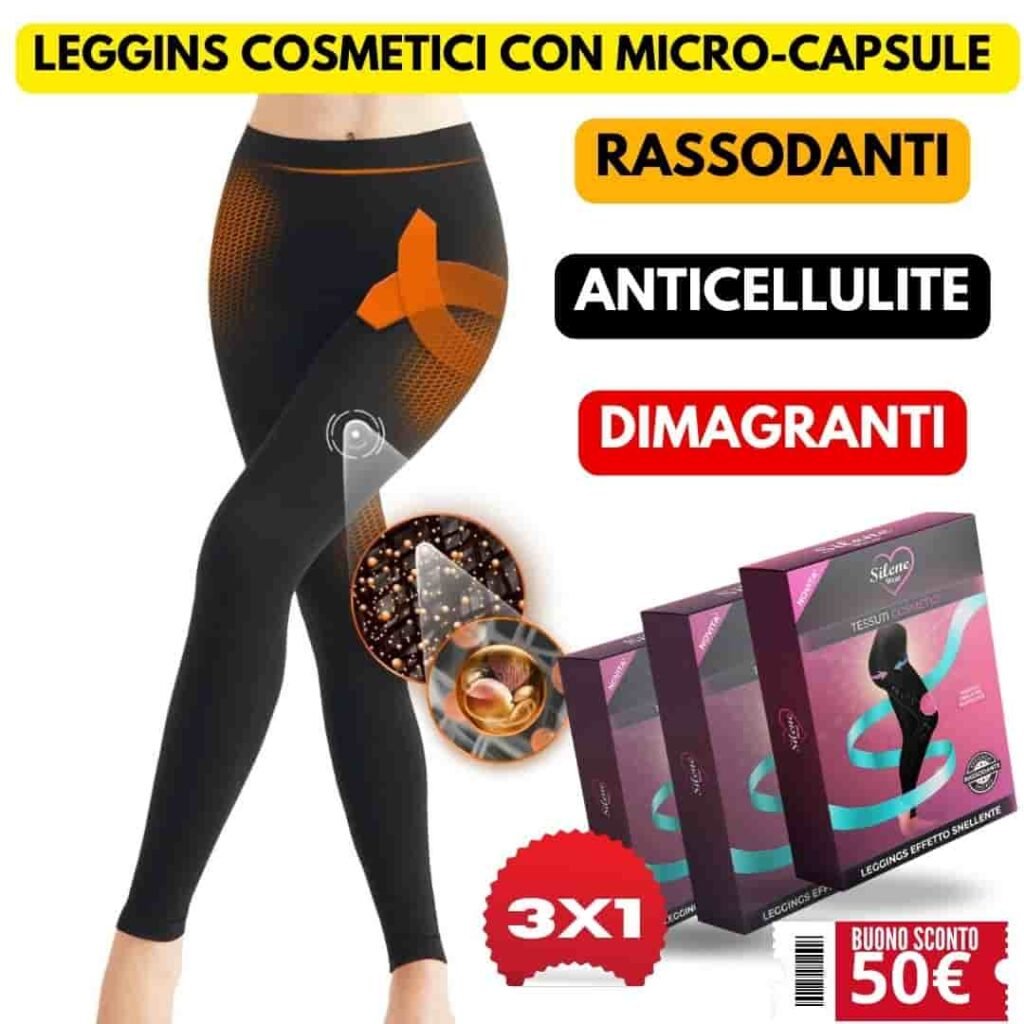 L'AUTUNNO SI TINGE DI BENESSERE CON I LEGGINGS IN DERMOFIBRA